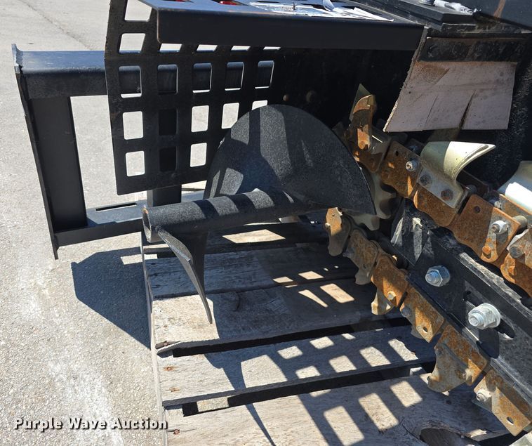 image for item EH8856 Skid steer trencher