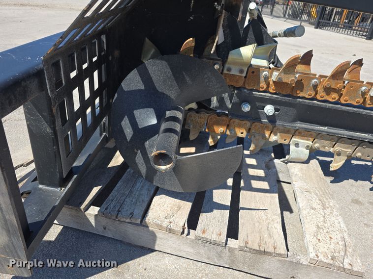 image for item EH8856 Skid steer trencher
