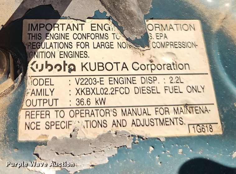 image for item EI8900 1999 Bobcat 337 mini excavator