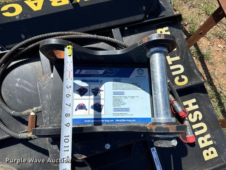 image for item EJ3544 2023 Agrotk EXRC54 excavator brush cutter