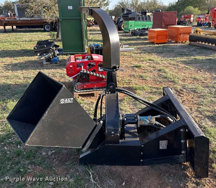 image for item EJ3558 2023 Mower King SSBX42S skid steer wood chipper