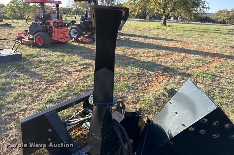 image for item EJ3558 2023 Mower King SSBX42S skid steer wood chipper