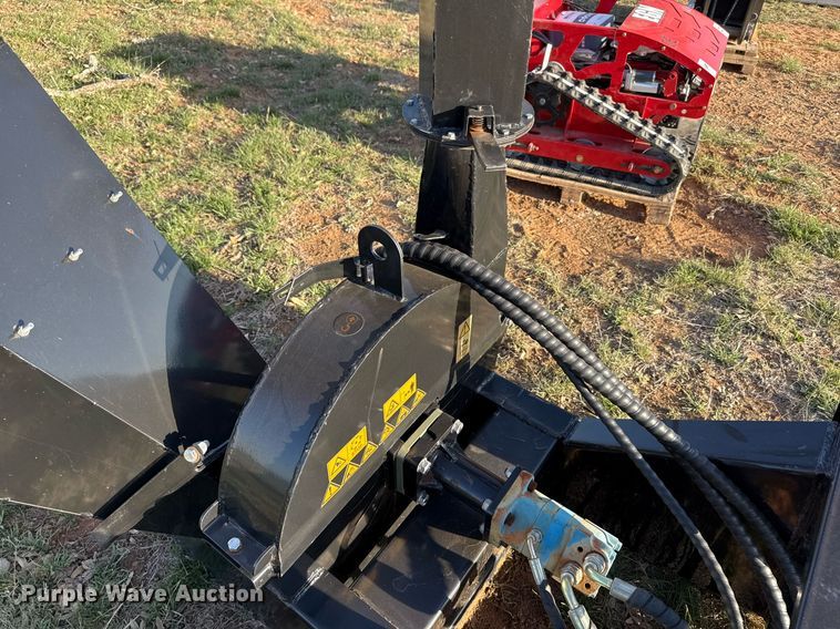 image for item EJ3558 2023 Mower King SSBX42S skid steer wood chipper