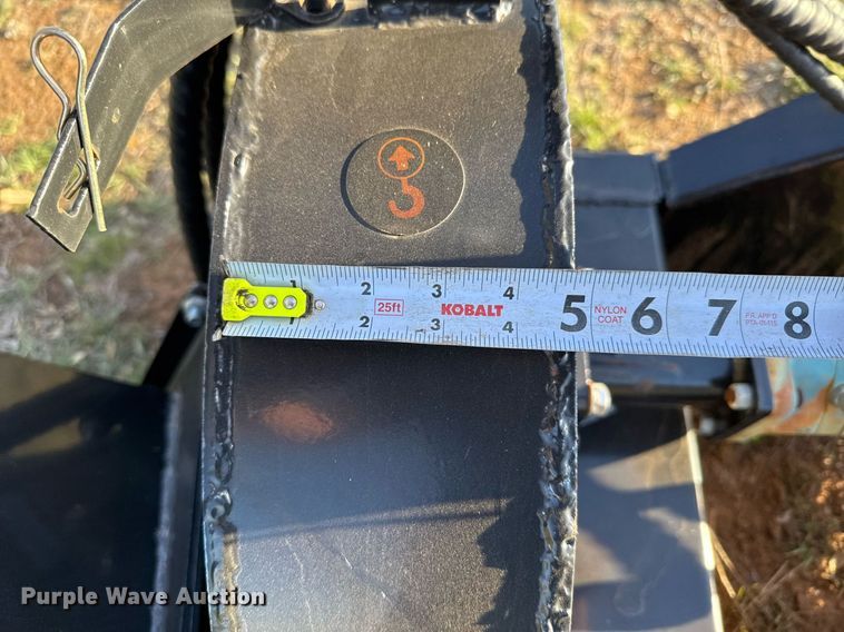 image for item EJ3558 2023 Mower King SSBX42S skid steer wood chipper