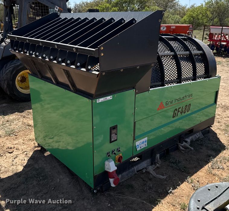 image for item EJ3560 Erie Industries GF480 trommel screen