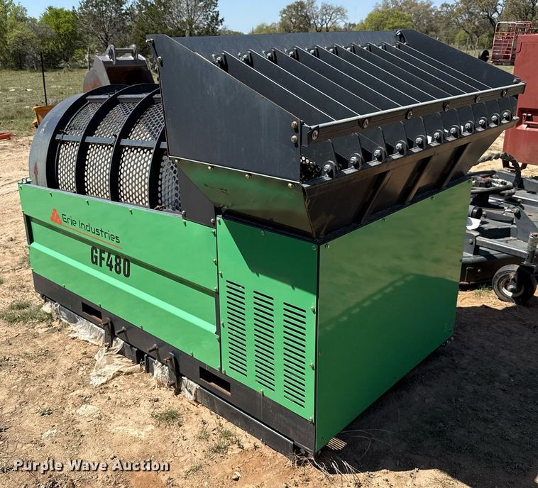 image for item EJ3560 Erie Industries GF480 trommel screen