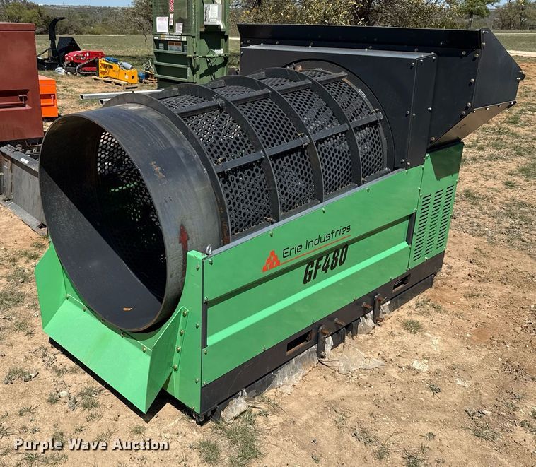 image for item EJ3560 Erie Industries GF480 trommel screen