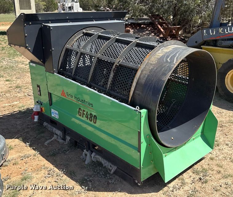 image for item EJ3560 Erie Industries GF480 trommel screen
