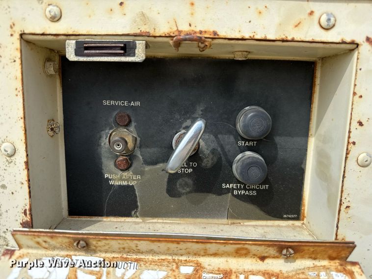 image for item EJ3580 1985 Ingersoll Rand 175 air compressor