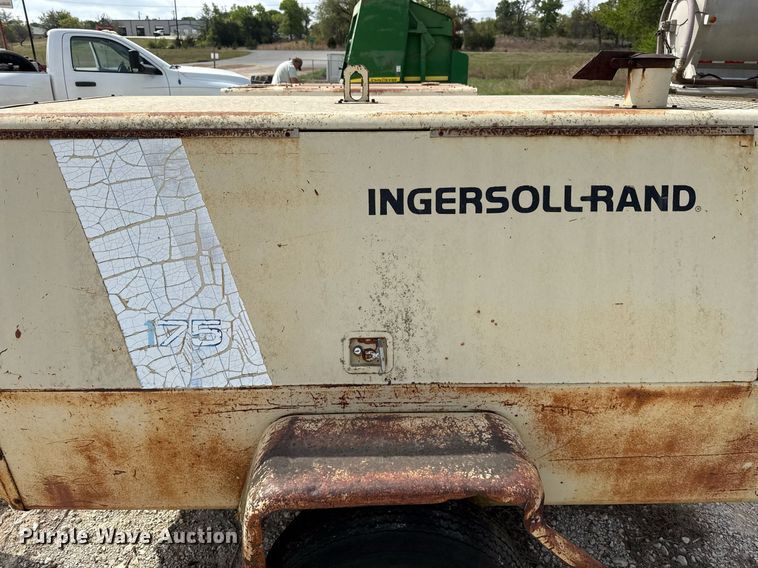 image for item EJ3580 1985 Ingersoll Rand 175 air compressor