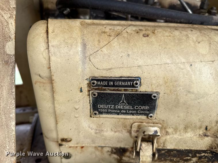 image for item EJ3580 1985 Ingersoll Rand 175 air compressor