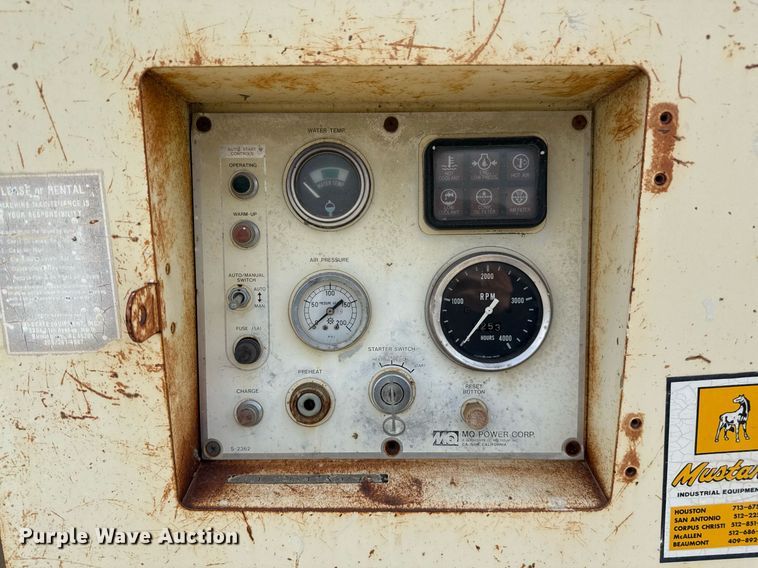 image for item EJ3581 Multiquip DPS-180SST air compressor