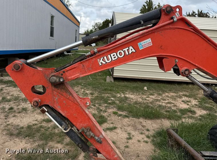 image for item EJ3587 2021 Kubota U35-4 mini excavator