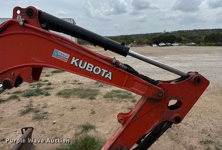 image for item EJ3587 2021 Kubota U35-4 mini excavator