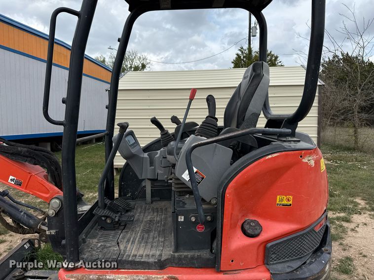 image for item EJ3587 2021 Kubota U35-4 mini excavator