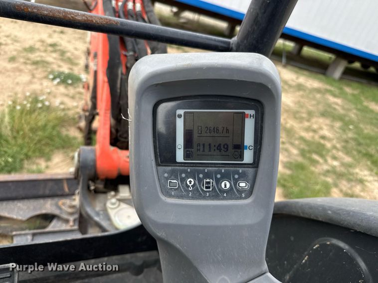 image for item EJ3587 2021 Kubota U35-4 mini excavator