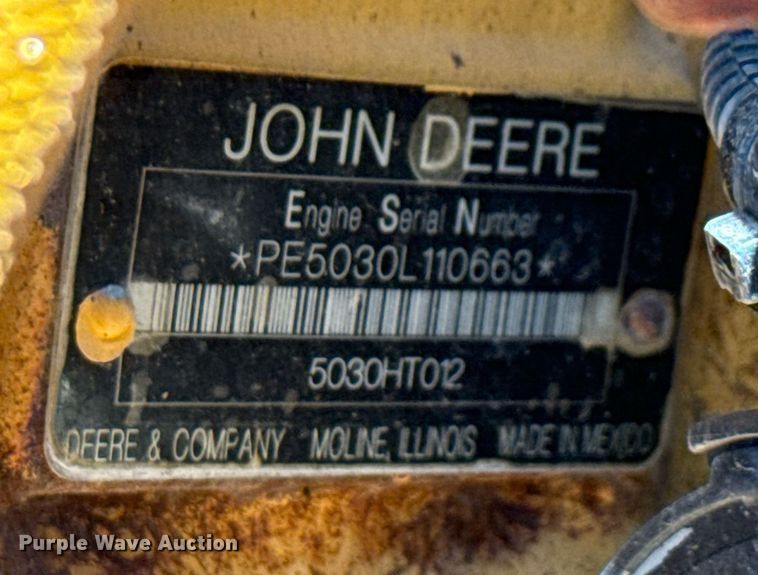 image for item EJ3629 2013 John Deere 332D skid steer loader