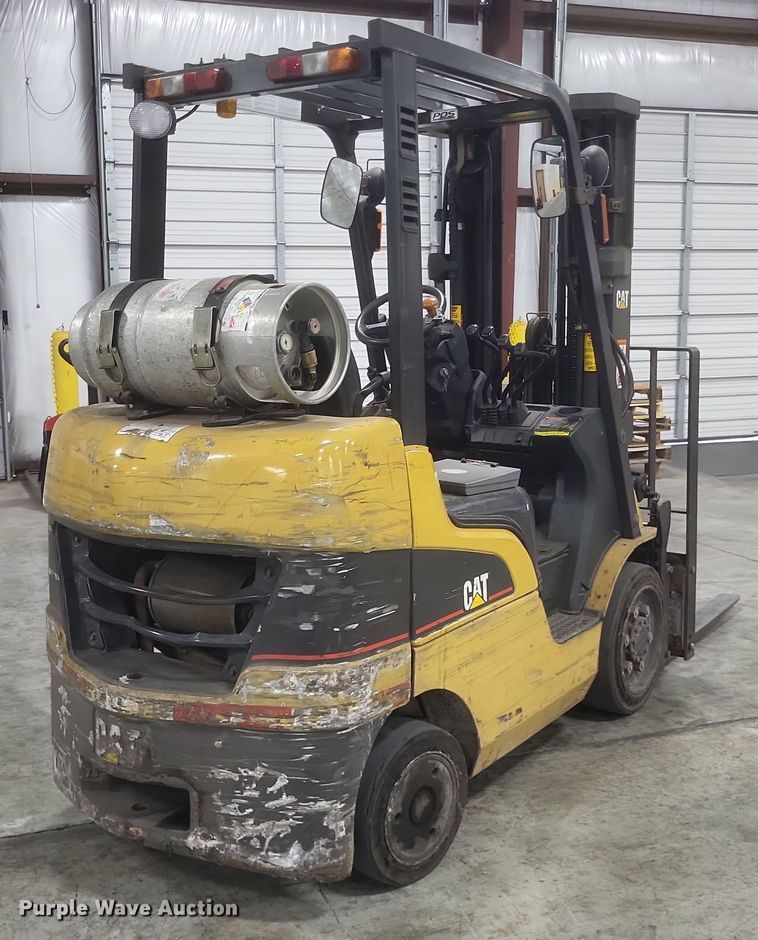 image for item EJ7378 2008 Caterpillar C5000 forklift