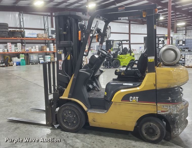 image for item EJ7378 2008 Caterpillar C5000 forklift