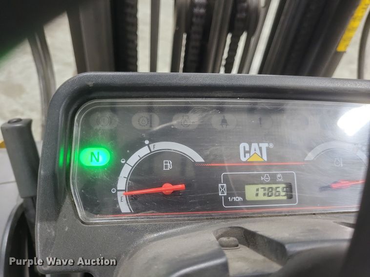 image for item EJ7378 2008 Caterpillar C5000 forklift