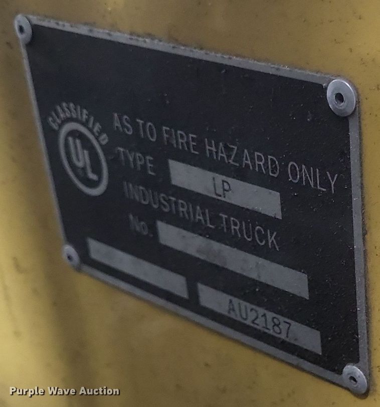 image for item EJ7378 2008 Caterpillar C5000 forklift