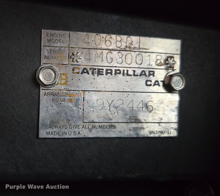 image for item EJ8378 1989 Freightliner FLD dump truck