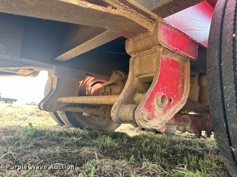 image for item EJ8432 1989 Shop built lowboy equipment trailer