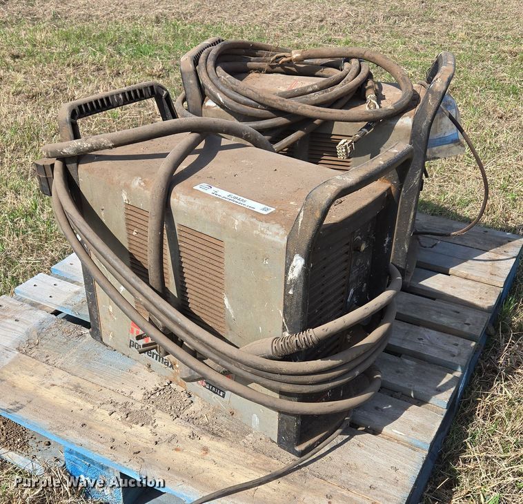 image for item EJ8435 (2) Hypertherm Powermax 1000 plasma cutting systems