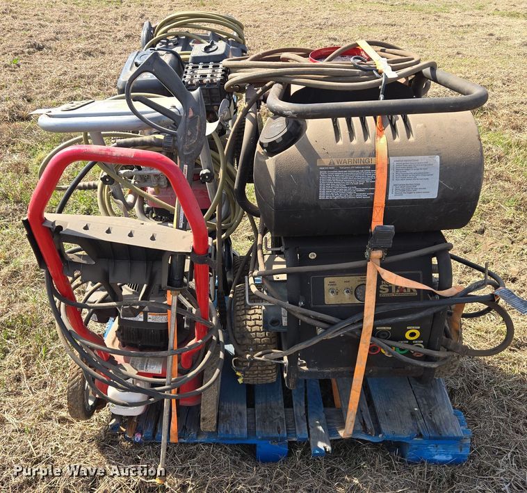 image for item EJ8437 (4) pressure washers