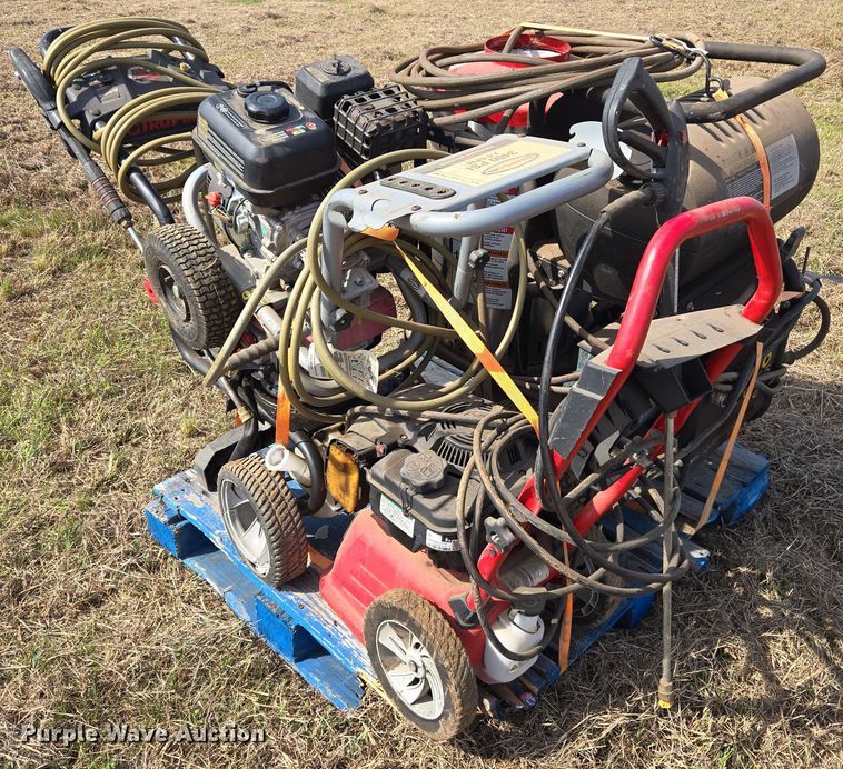 image for item EJ8437 (4) pressure washers