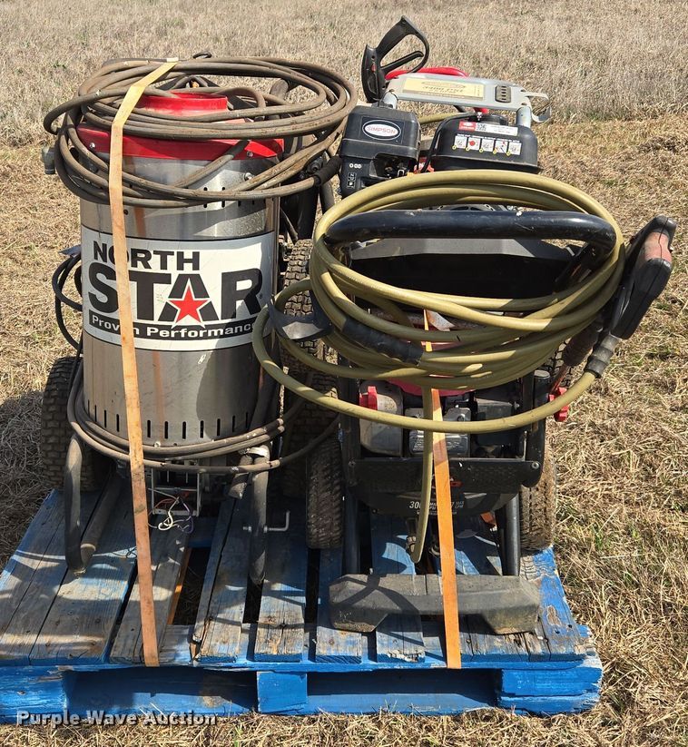 image for item EJ8437 (4) pressure washers