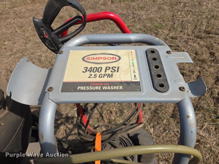 image for item EJ8437 (4) pressure washers