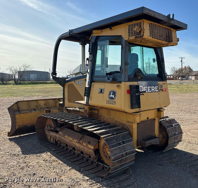 image for item EK0555 2006 John Deere 550J LGP dozer