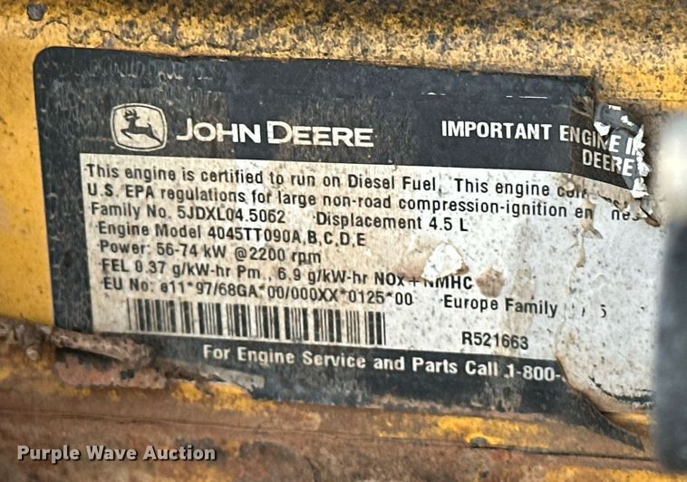image for item EK0555 2006 John Deere 550J LGP dozer