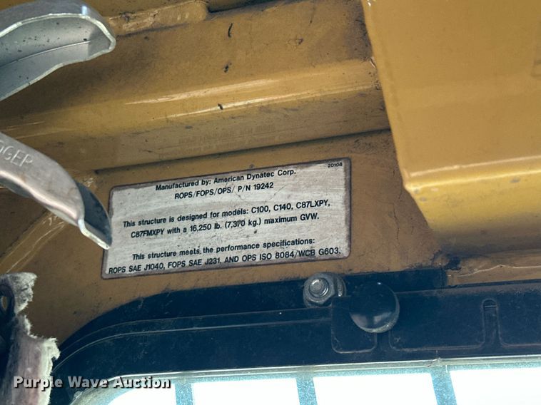 image for item EK0559 2017 Rayco C100R forestry mulcher