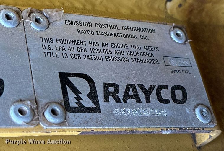 image for item EK0559 2017 Rayco C100R forestry mulcher