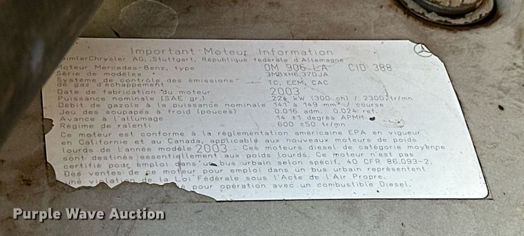 image for item EK0560 2004 Freightliner Business Class M2  winch truck