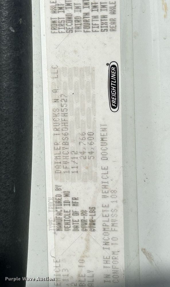 image for item EK2750 2013 Freightliner M2 digger derrick truck