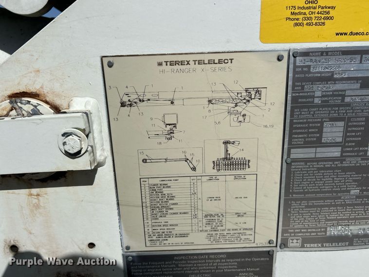 image for item EK2765 2012 International MA025 bucket truck