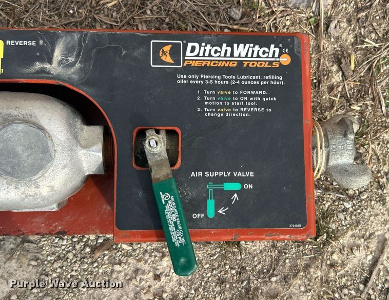 image for item EK2766 Ditch Witch pneumatic piercing mole 