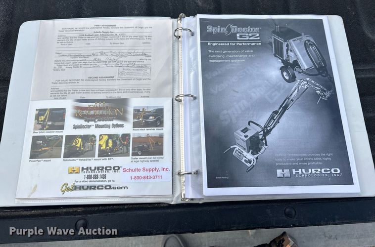 image for item EK2767 Spin Doctor Valve&Vac vacuum excavator