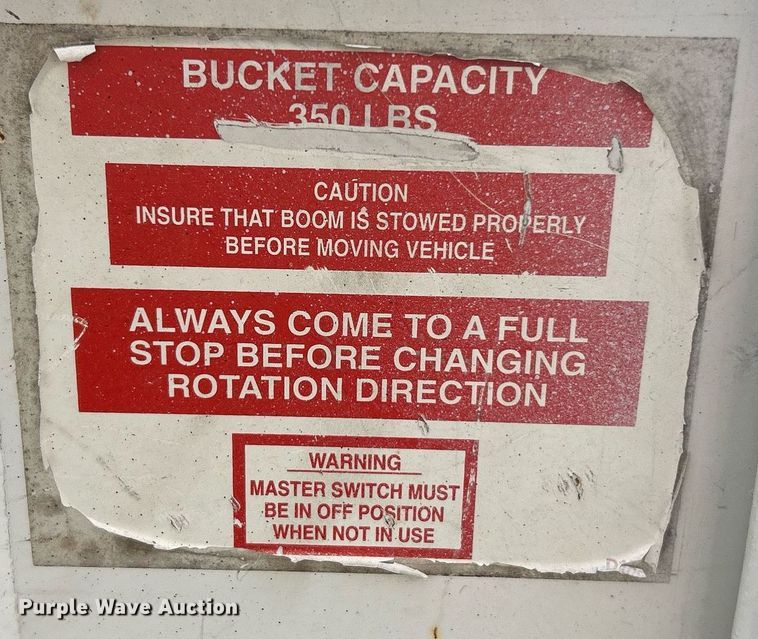 image for item EK2768 2007 Ford F450 Super Duty XL bucket truck