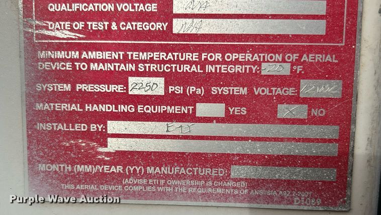 image for item EK2768 2007 Ford F450 Super Duty XL bucket truck