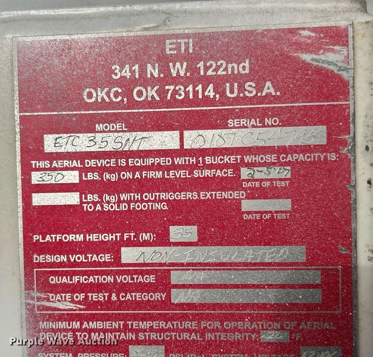 image for item EK2768 2007 Ford F450 Super Duty XL bucket truck