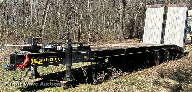 image for item EK2774 2017 Kaufman equipment trailer