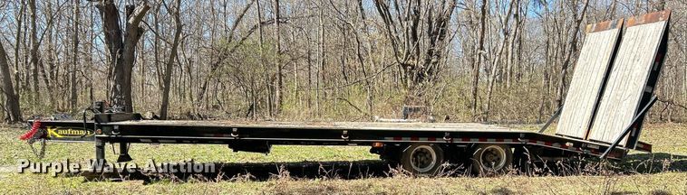 image for item EK2774 2017 Kaufman equipment trailer