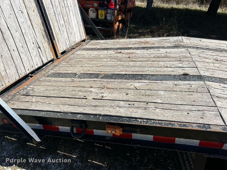 image for item EK2774 2017 Kaufman equipment trailer
