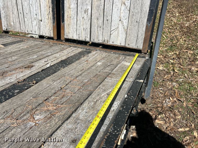 image for item EK2774 2017 Kaufman equipment trailer