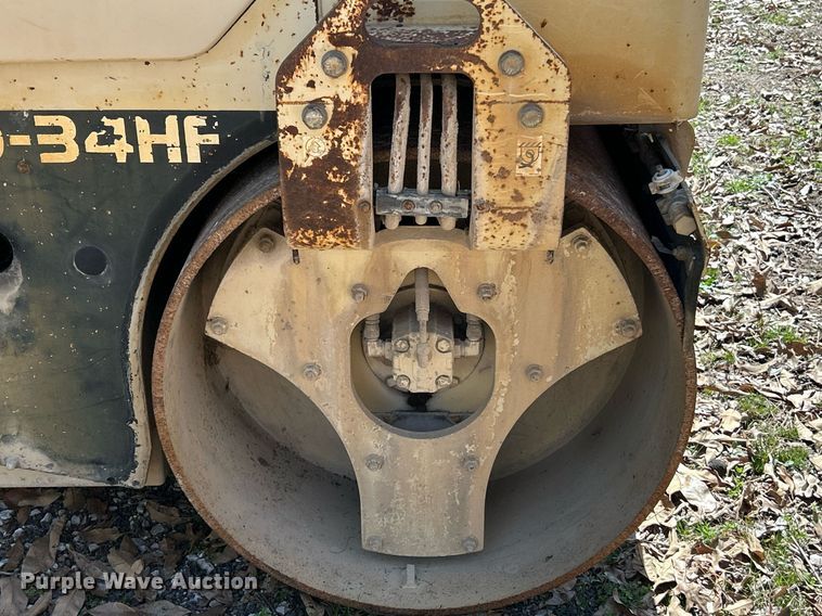 image for item EK2776 2001 Ingersoll Rand DD34HF double drum vibratory roller