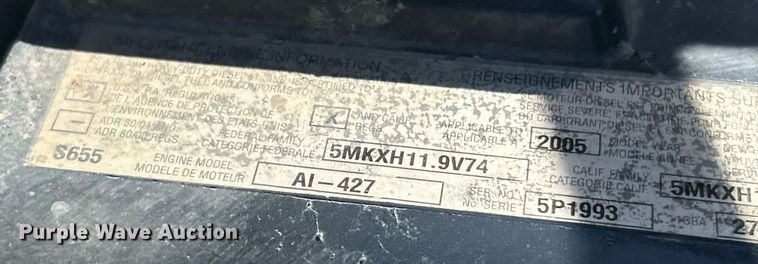 image for item EK2789 2006 Mack Granite dump truck